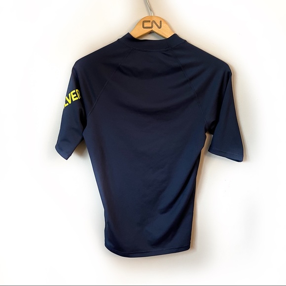 NWOT QUIKSILVER All Time Short Sleeve Rashguard Small - Picture 4 of 4
